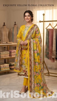 Pakistani Zam Zam Three Piece Unstitch